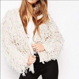 ASOS Shaggy Cardigan